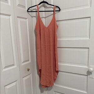 O’Neill coral cover up dress